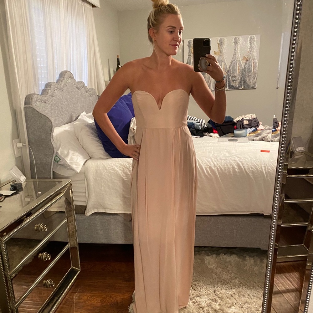 Plush pink maxi Zimmermann dress
